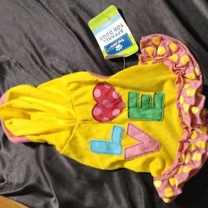 💜5/$25💜NWT Dog Hoodie Size Small